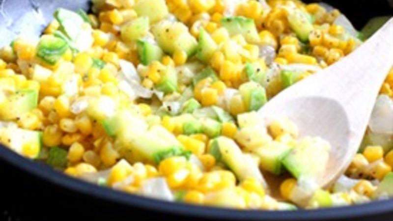 One Skillet Succotash