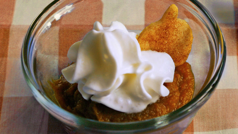 Mini Pumpkin Pie Cup Shooters