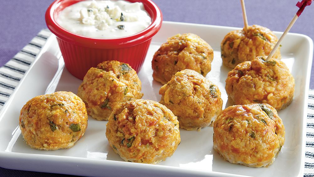 Fiery Chicken Meatballs Recipe