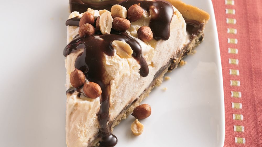 CookiePeanutIce Cream Pizza recipe from