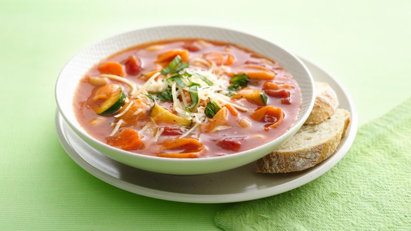 Minestrone de Vegetales Frescos