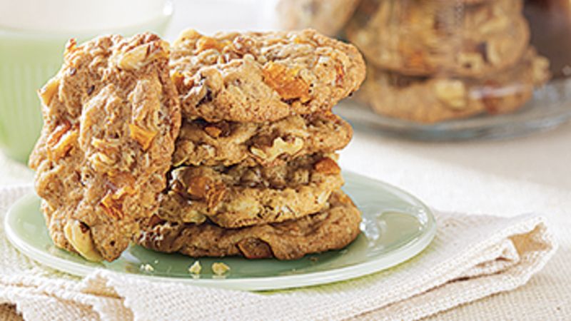 Pear-Walnut-Oatmeal Cookies