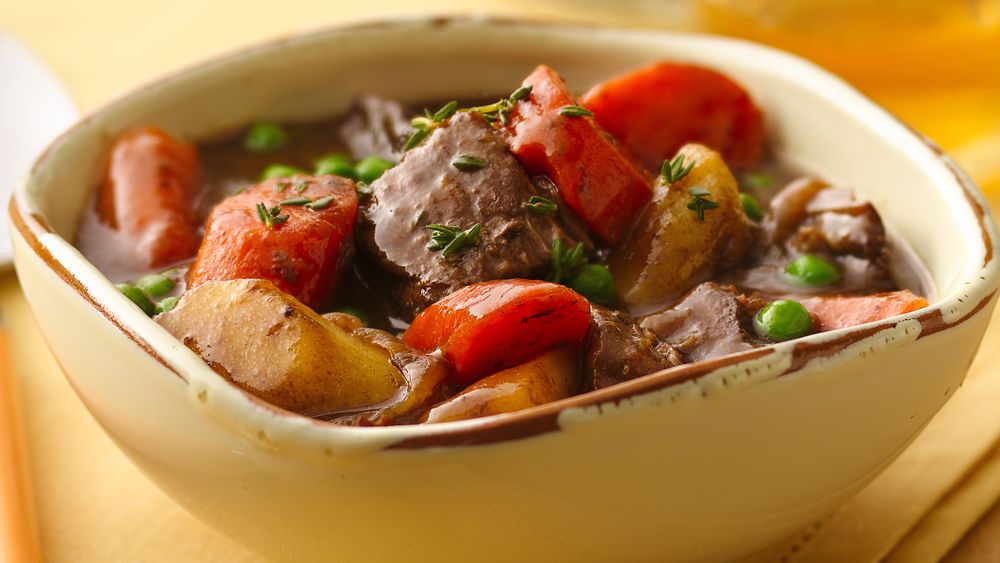 SlowCooker Caramelized Onion Beef Stew Recipe