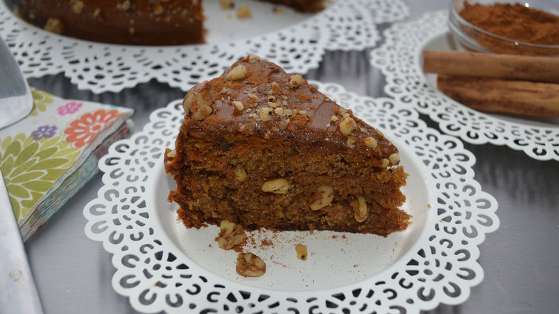 Torta India de Zanahoria y Canela