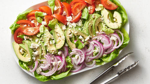 Cuban Salad with Feta and Garlic Lime Vinaigrette-image