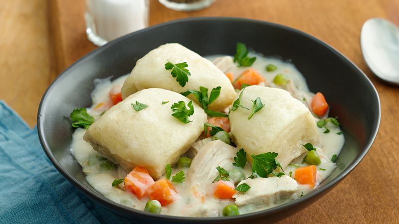 Easier Than Ever Chicken And Dumplings Recipe Pillsbury Com