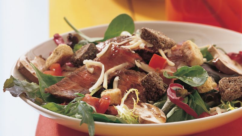 Grilled Balsamic Beef Salad