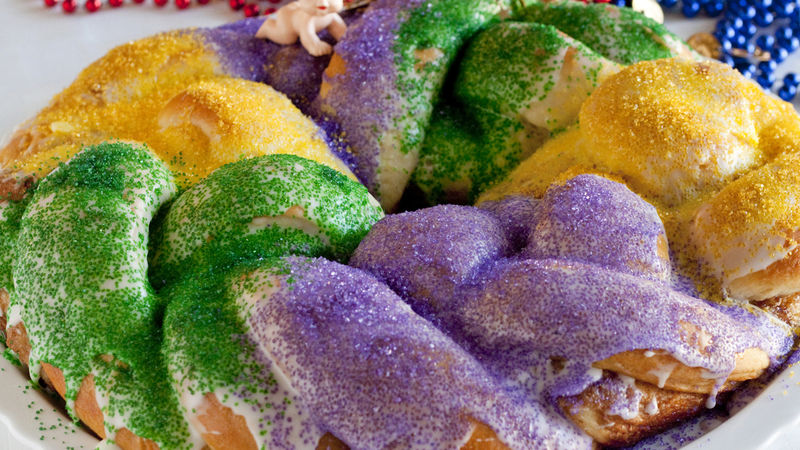 Mardi Gras King Cake