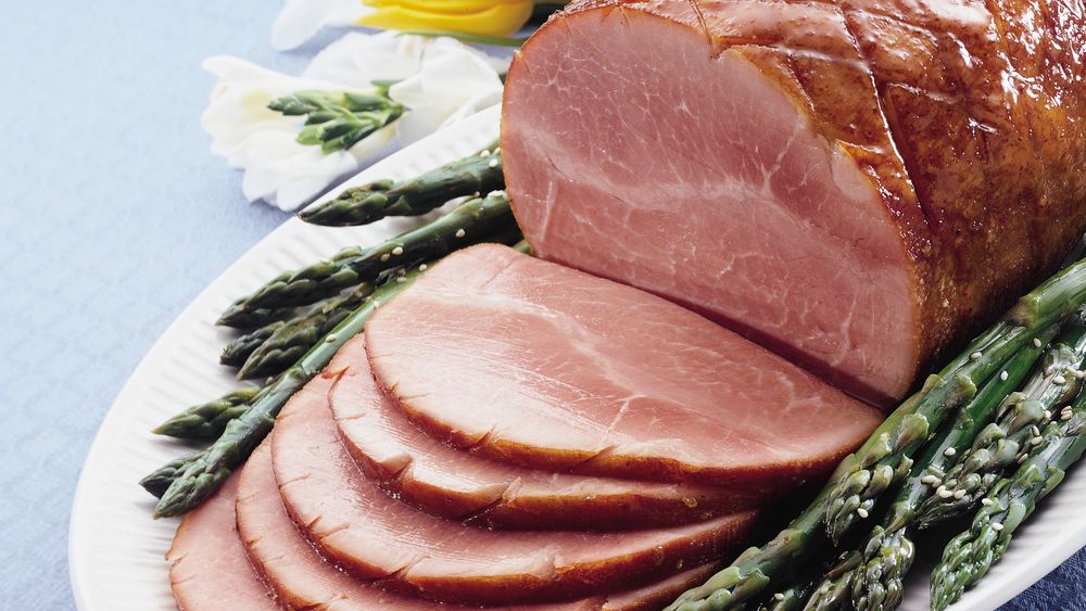 Baked Ham with AppleMustard Glaze Recipe