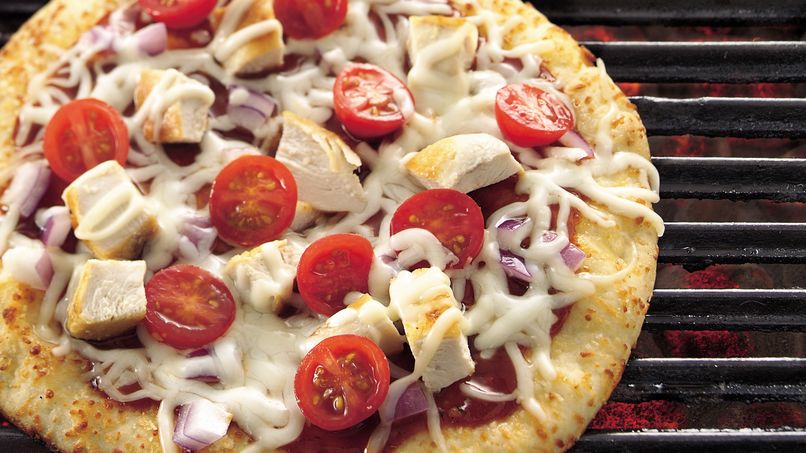 Rebanadas de Pizza en Salsa Barbecue