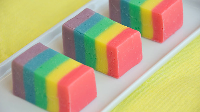 Rainbow Fudge