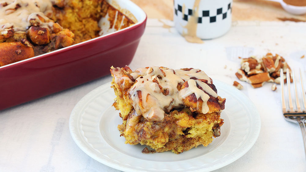 Pumpkin Pie Breakfast Bake recipe from