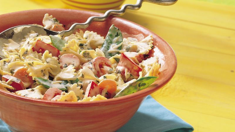 Creamy Parmesan Pasta Salad Recipe 