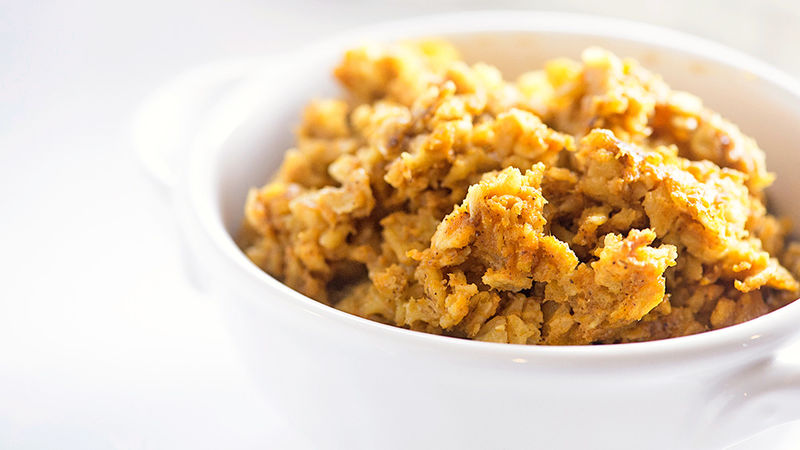 Pumpkin Spice Latte Baked Oatmeal