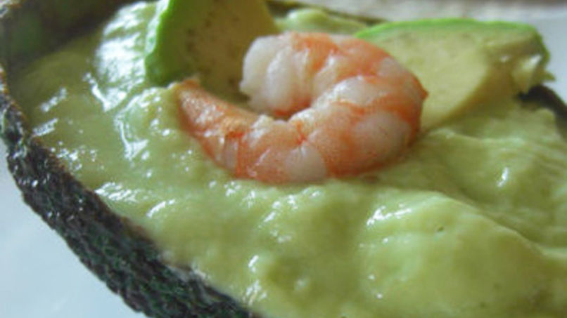 Avocado Gazpacho- an ideal hot weather dish