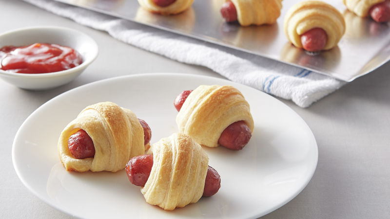 Mini hot dogs 2024 in a blanket