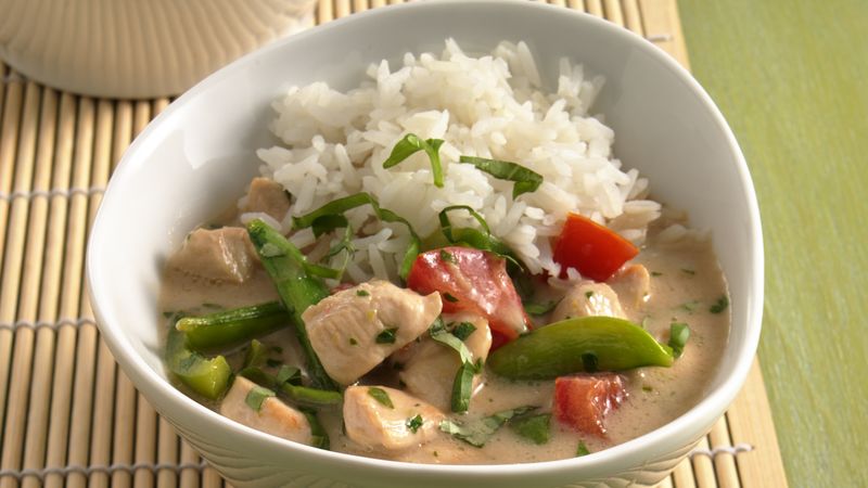 Thai Style Coconut Chicken Recipe Bettycrocker Com