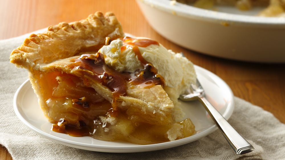 GlutenFree Caramel Apple Pie recipe from