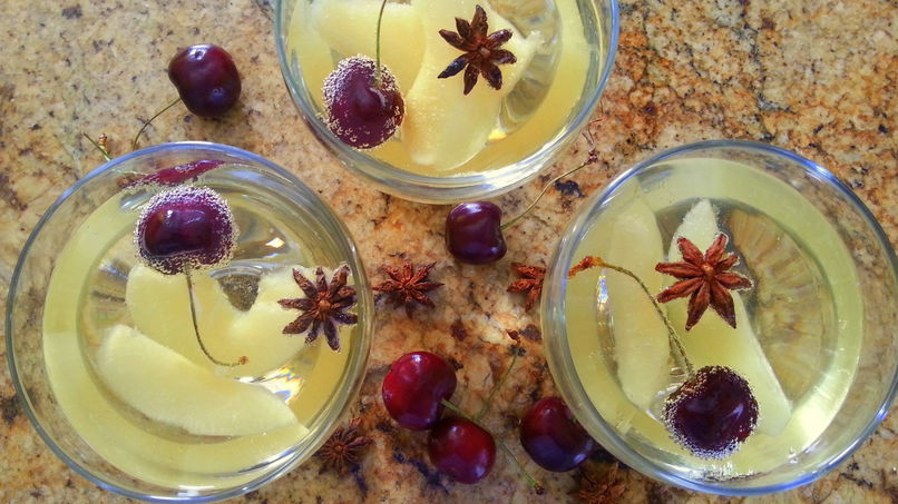 Pear, Anise and Cherry Sangria