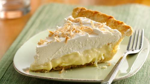 Creamy Coconut Pie-image
