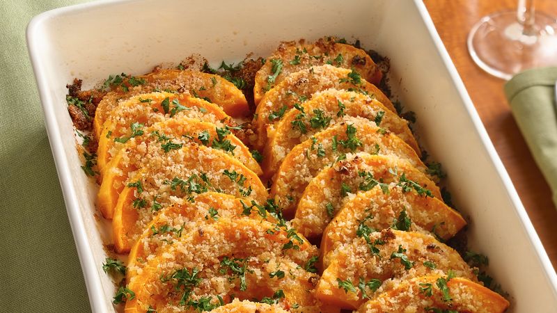 Parmesan Butternut Squash Gratin Recipe