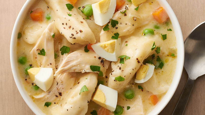 slow cooker chicken and dumplings