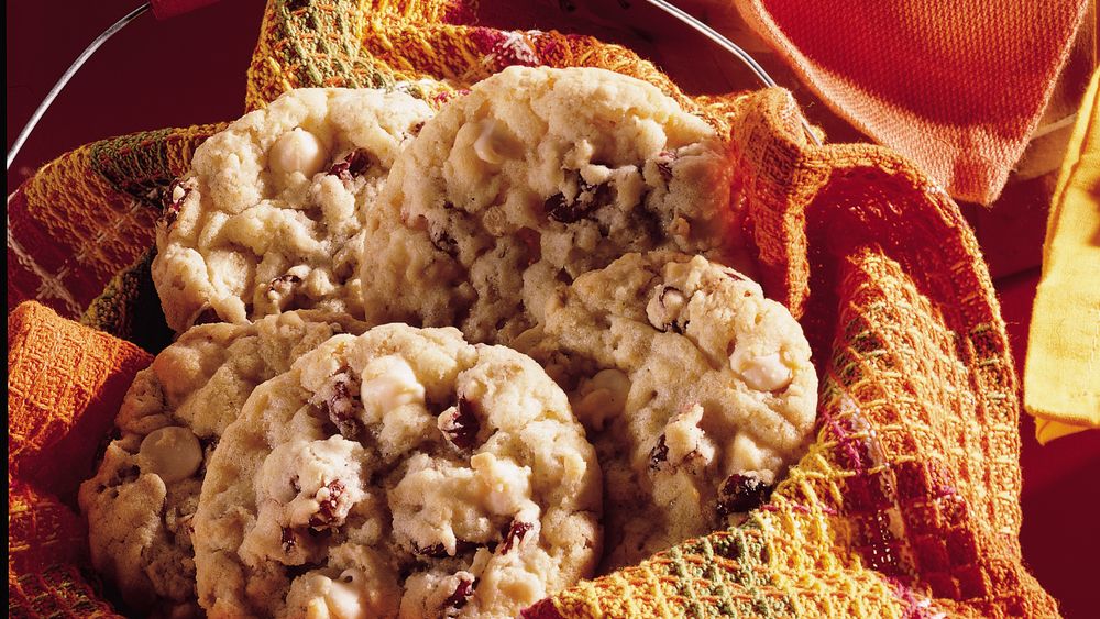 Cranberry and Vanilla Chip Cookies recipe from