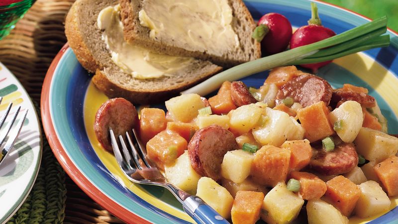 Hot Potato-Sausage Salad