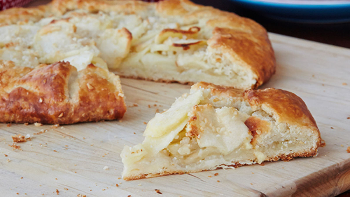 Apple-Almond Galette
