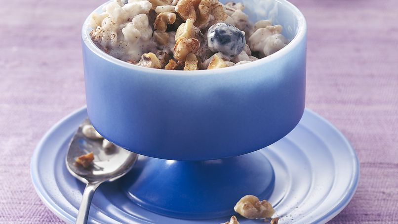 Pudín de Moras y Cebada