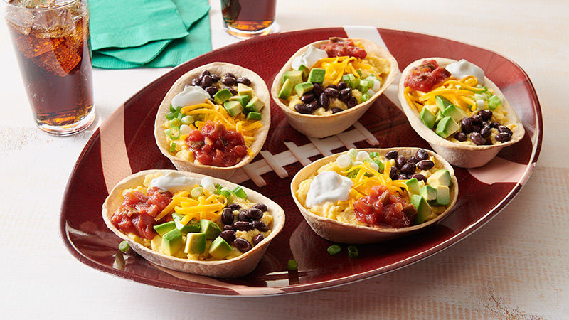 Loaded Game Day Breakfast Tacos