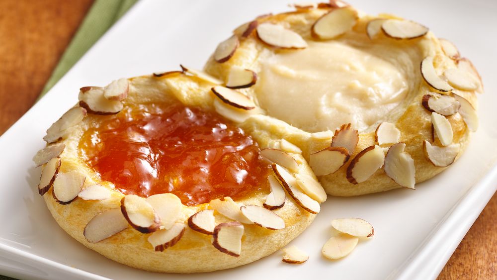 ApricotGinger Cheese Danish recipe from