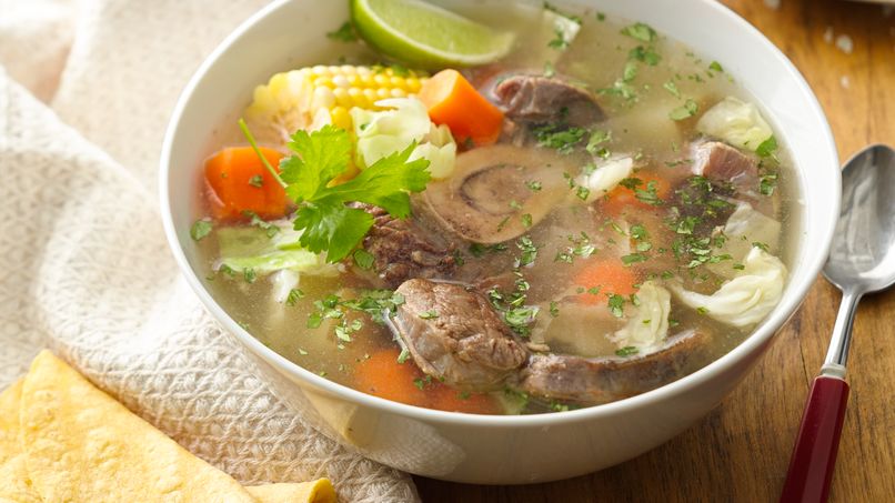 Receta de Caldo de Res Mexicano 