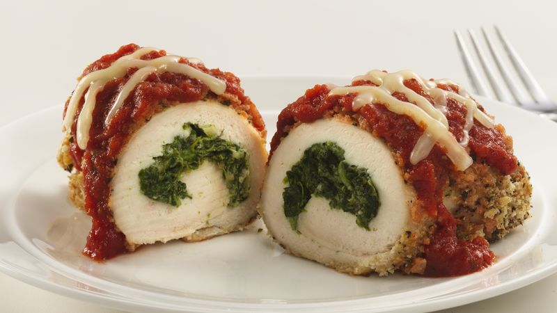 Skinny Stuffed Chicken Parmesan Recipe 