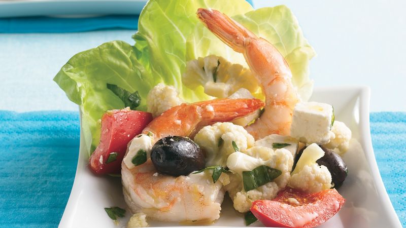 Mediterranean Shrimp Antipasto
