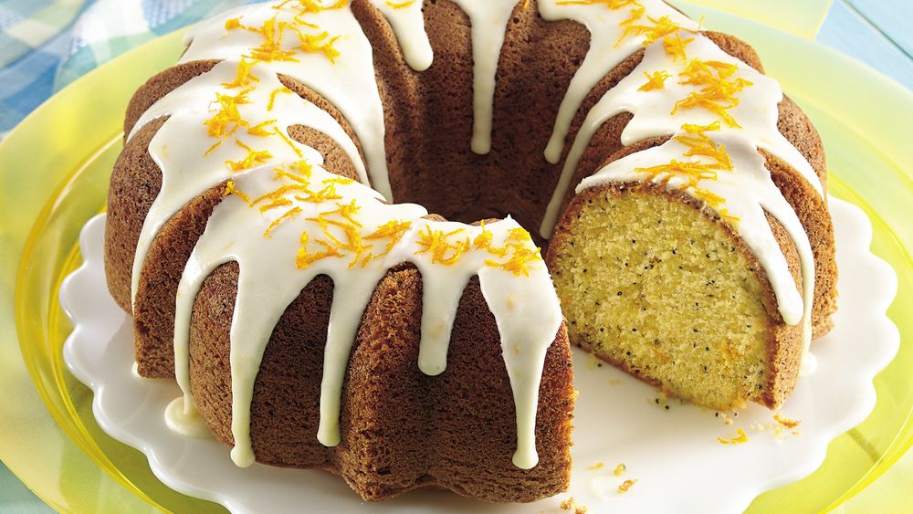 OrangePoppy Seed Cake Recipe