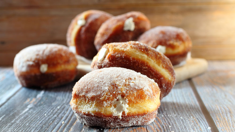 Vanilla CreamFilled Doughnuts Recipe
