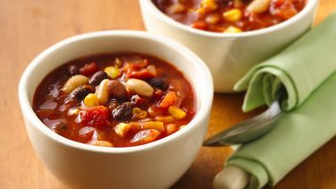 Barbecue Black Bean Chili recipe from Pillsbury.com