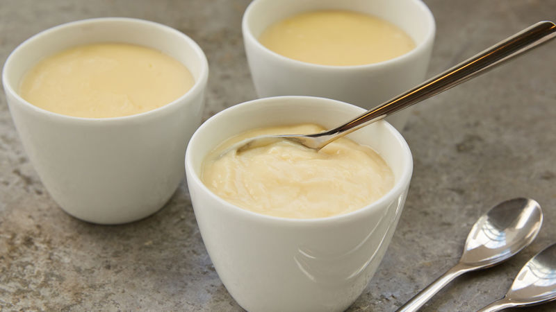 baked vanilla pudding recipe