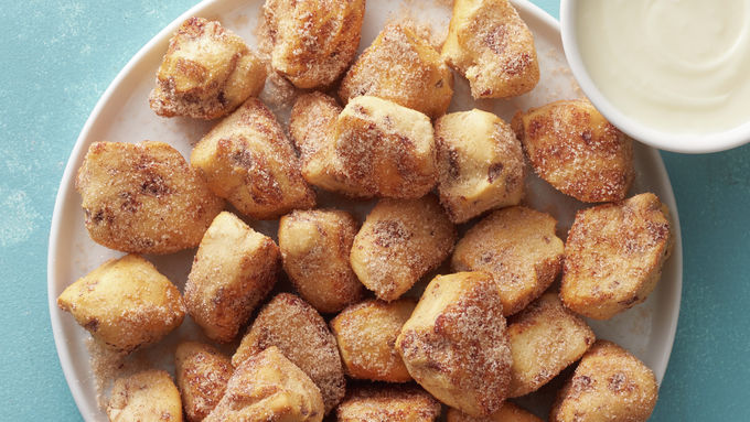Air Fryer Cinnamon Roll Bites