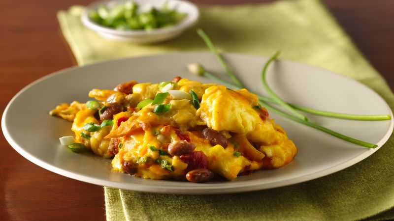 Slow-Cooker Layered Huevos Rancheros