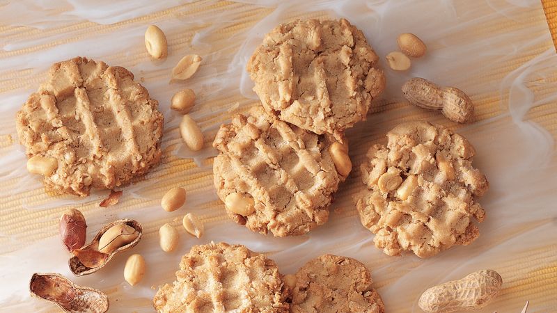 Salted Peanut Cookies