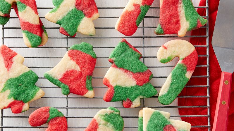 Marbled Sugar Cookie Cutouts