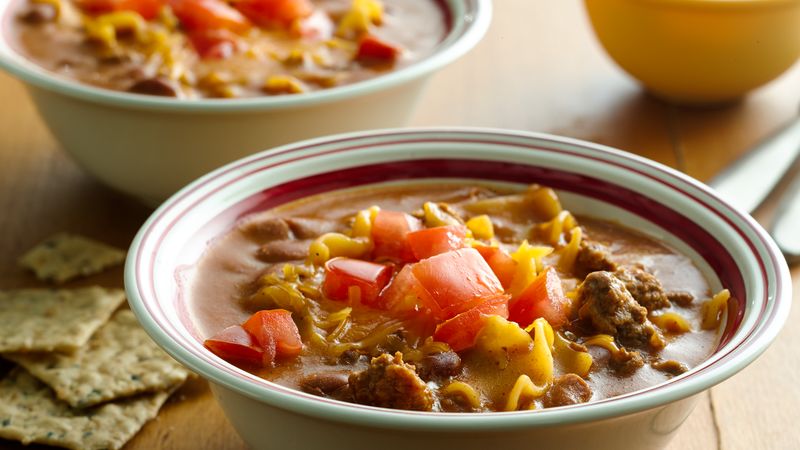 Cheddar Melt Chili