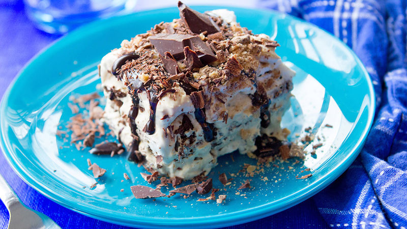 Mexican Chocolate and Coffee Icebox Cake