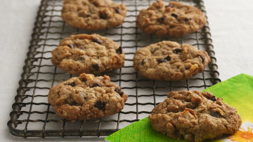 Whole Grain Chocolate Chip Cookies