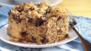 Chocolate Streusel Banana-Carrot Cake