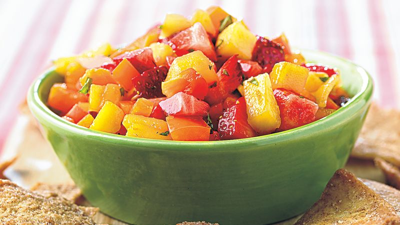 Strawberry Mango Salsa Recipe Pillsbury Com