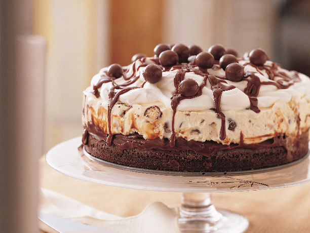 Chocolate Malt Ice-Cream Cake