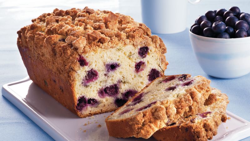 Blueberry-Basil Loaf